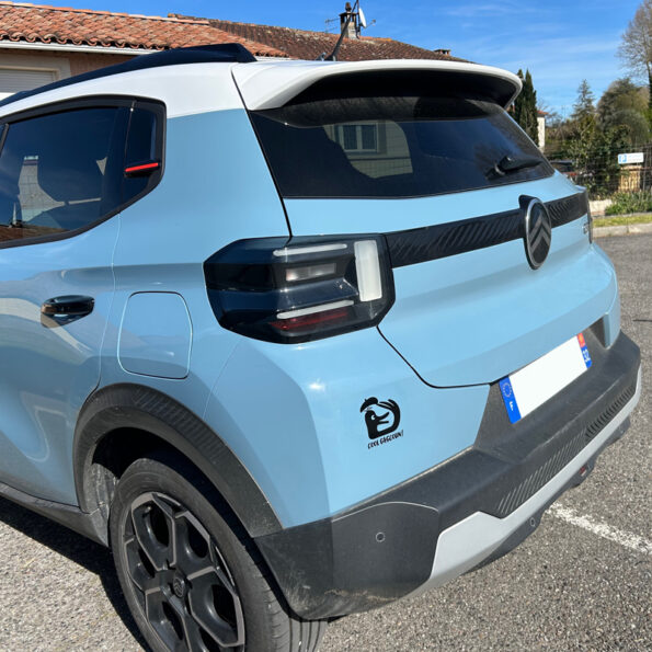 Sticker voiture noir Cool Gascoun – Image 3