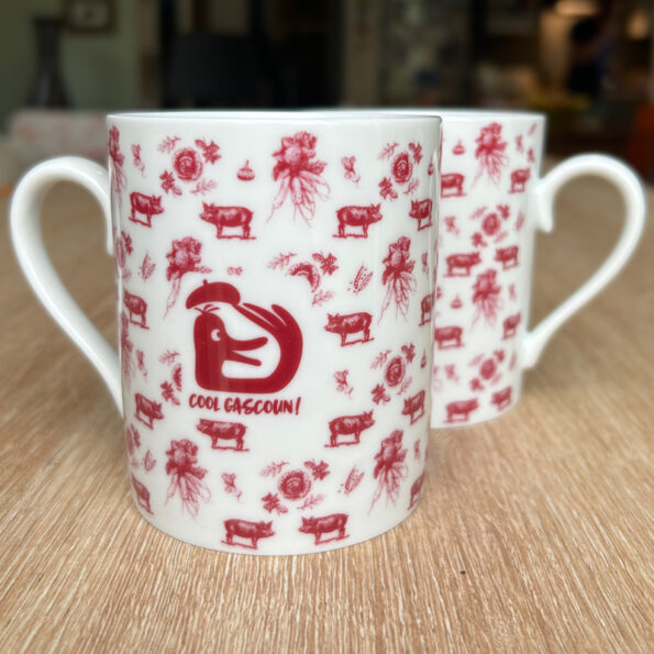 Mug en porcelaine Porc Noir de Bigorre – Image 2