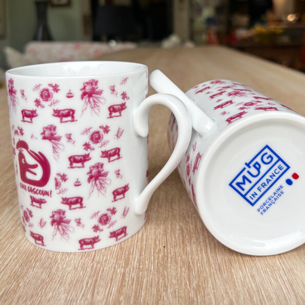 Mug en porcelaine Porc Noir de Bigorre – Image 3