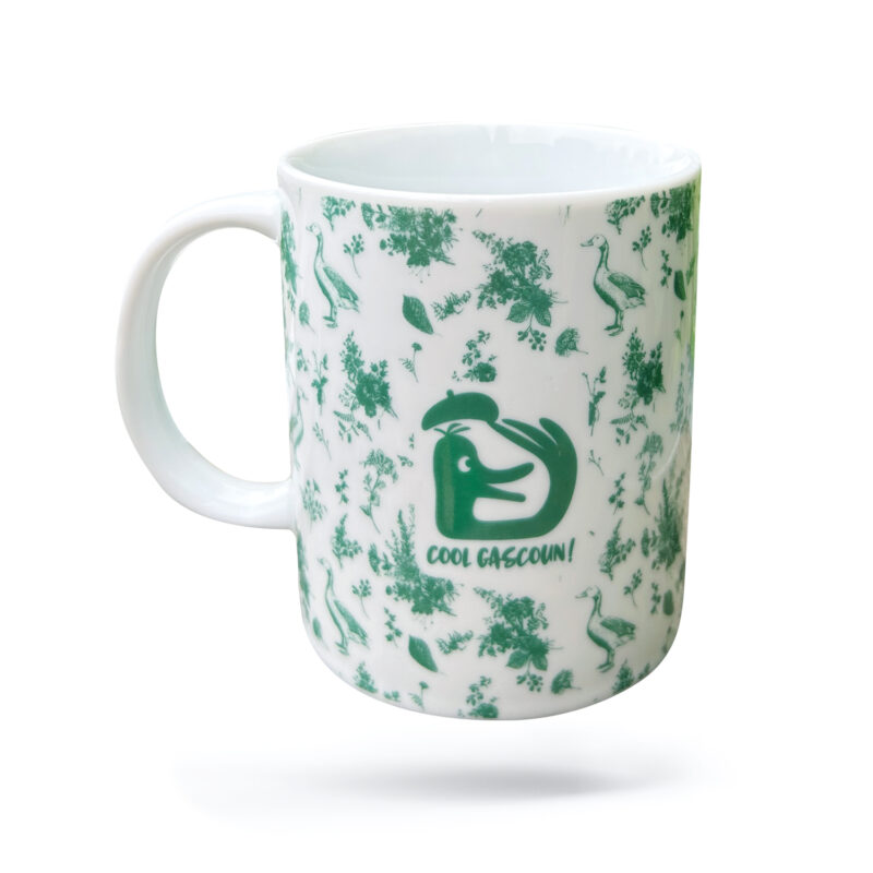 Mug faïence vert Cool Gascoun